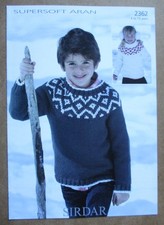 Sirdar Supersoft Aran Knitting