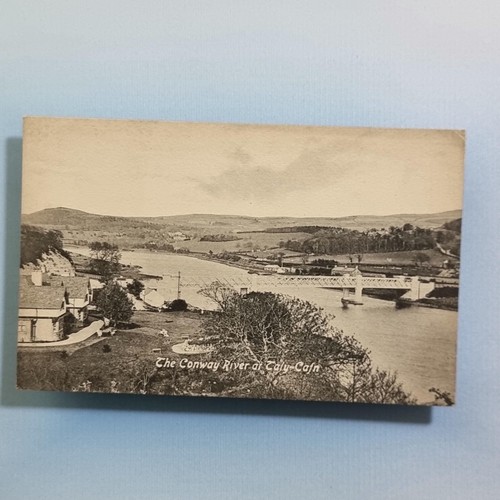 Conwy wales postcard c1910 - wales,