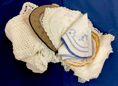 Job lot vintage retro lace - 50,
