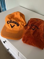 Callaway Golf Hat (New)and Towel