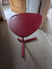 Ikea Dave red laptop table