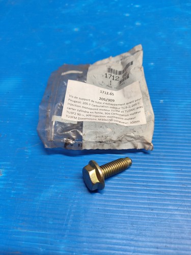 Front exhaust tube - front, support