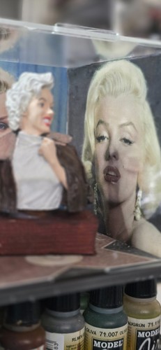 Resin print marilyn - 3d,