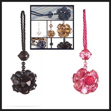 Monaco key tassel - Faceted