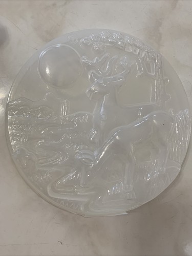 Jelly mold double deer 25 - deer,