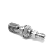 Titanium Brake Banjo Bolt & Bleed Nipple M10 x 1.0 Gr5 Ti  BREMBO Ducati Aprilia