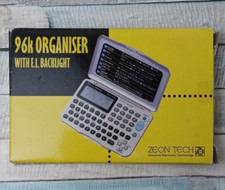 Zeon tech 96K organiser with E.L. backlight