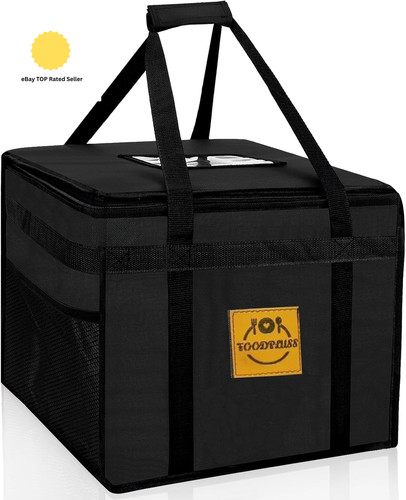 Premium hot food delivery bag - food,