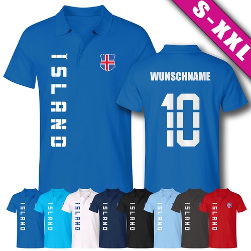 Iceland polo shirt - , fan