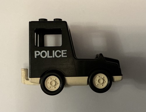 Vintage lego duplo police car - duplo,