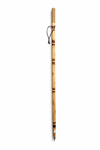 Solid wooden walking stick - solid,
