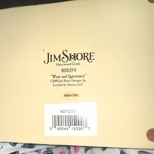 Jim shore heartwood creek - jim,