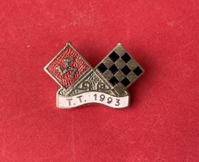 isle of man of TT Enamel Flag