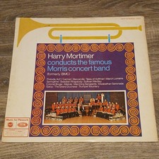 Harry Mortimer Conducts The Famous Morris Concert Band - 12" vinyl LP album 