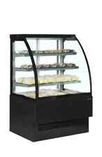 NEW TEFCOLD EVO902 BLACK CHILLED CAKE DISPLAY CABINET RRP £3326