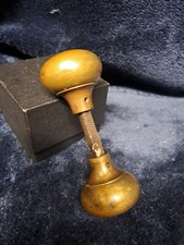Antique Original Vintage Brass 1 3/4"  Door Knobs Architectural Salvage