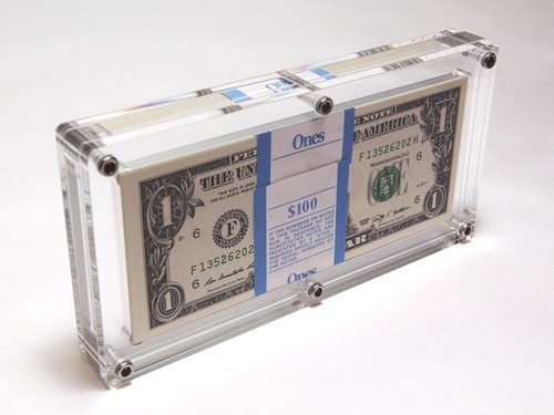 Pack 100 bank - bank, acrylic