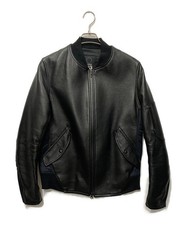 Y 3 Bonded Leather Jacket Size