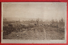 WW1 p/c WESTERN FRONT RAMC FIELD AMBULANCE RED CROSS MEDICAL CORPS WOUNDED