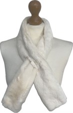 Faux Fur Scarf Small size Fur Collar Super Soft Pretty Snood Shawl Wrap