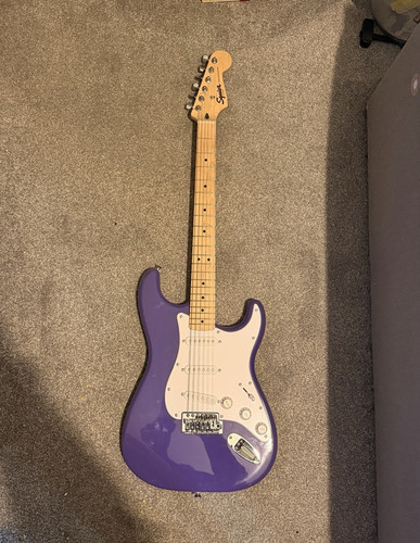 Squier stratocaster purple - squier,