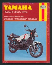 NOS Yamaha RD250LC RD350LC Haynes Shop Repair Manual RD 250 350 LC 4L0 4L1 FW01