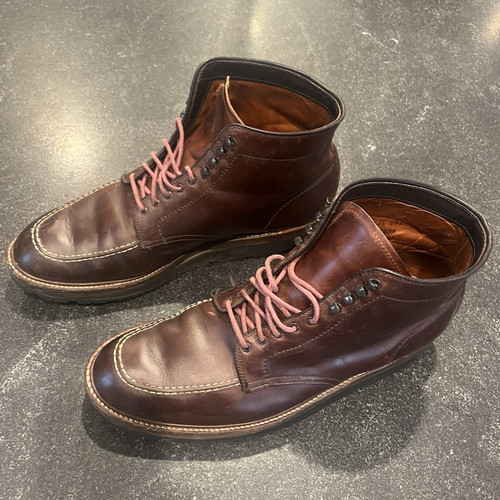 Alden men brown leather - alden,