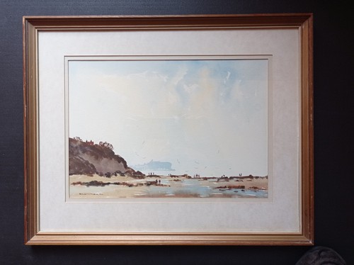 Old original watercolour - old,