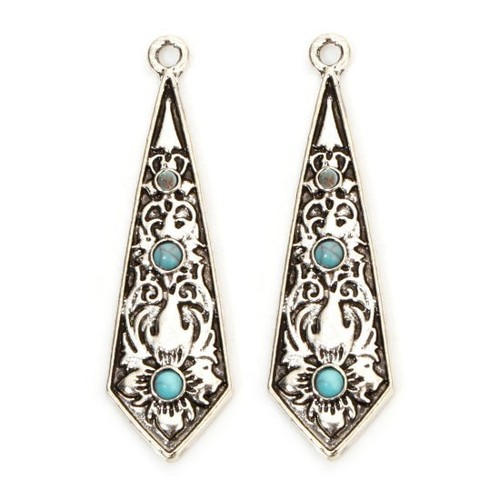 Boho chic silver tone - silver,