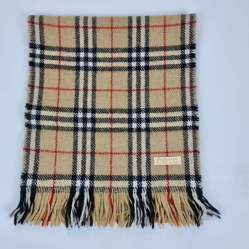 Burberry shetland wool scarf - burberry,