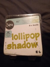 Sizzix Bigz Alphabet Set 4 Dies Lollipop Shadow Lowercase 660112 Craft Die Set