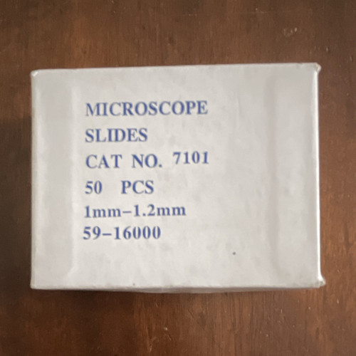 Microscope glass blank slides - blank,
