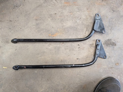 Bsa a10 rear mudguard stays - bsa, a10/a7