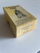 Vintage Coronation Chair With