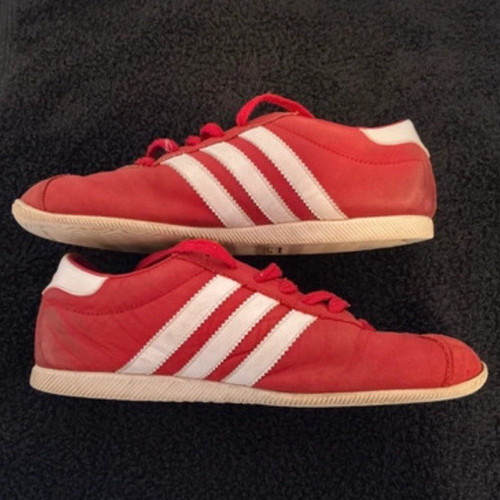 Adidas rekord men - adidas, red/white