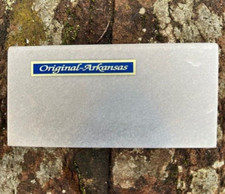 Arkansas Wedge Shaped Sharpening Stone 100mm x 50mm x 9.5 mm-3.18mm