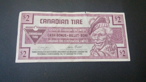 1992 canadian tire - 1992, 2$