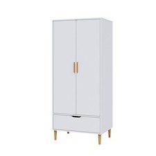 Panana 2 Door Wardrobe with 1