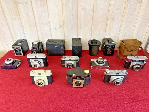 Antique vintage camera - vintage,