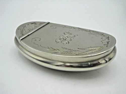 1901 kidney shaped hinged - '1901',