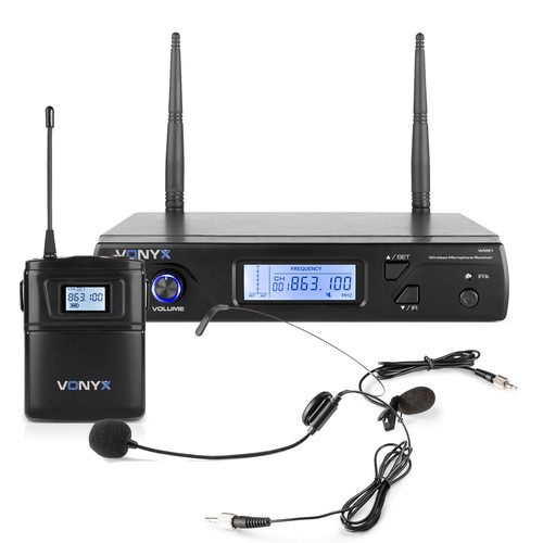 Vonyx wm61b uhf wireless - uhf,