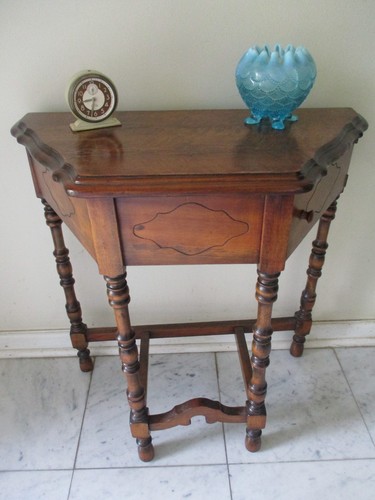 Antique console table - console,