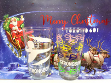 Strongbow Pint Glasses x 2
