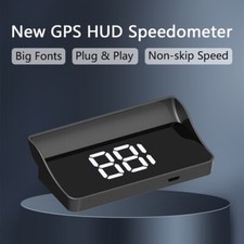New HUD Head-up Display GPS Velometer Speed Monitor Kmh/MPH Cross-Border Hot