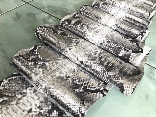 Genuine python leather - genuine, leather,