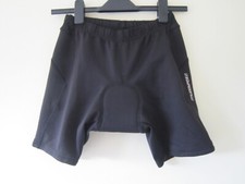 MUDDY FOX SIZE 10 CYCLING SHORTS BLACK LADIES WOMENS BIKE CYCLE BIKING