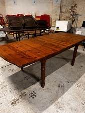 Pine extendable ducal table - extendable, +