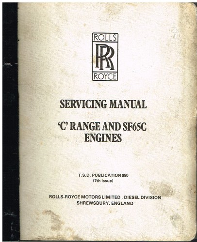 Rolls royce series eagle - c-series, &