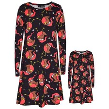 Girls Kids Xmas Dress