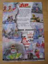 ZIP KART WORLD CHAMPIONS BRIDGESTONE TYRES SUPERSTORE HERTS ADVERT A4 FILE D